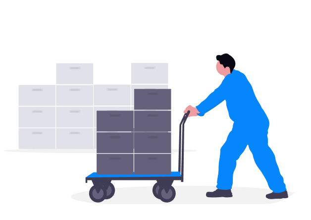 運送会社の画像